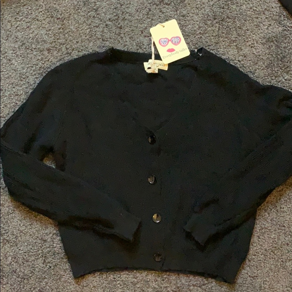 Black Cardigan